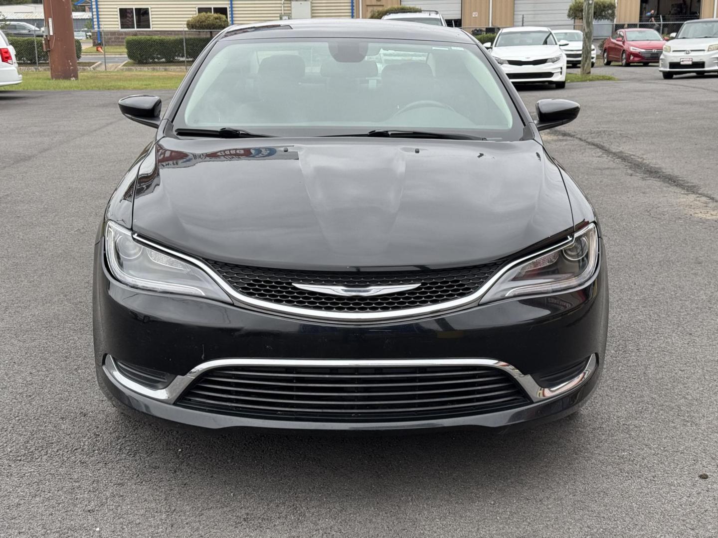 2015 Black Chrysler 200 (1C3CCCAB7FN) with an 4-Cyl, MultiAir, 2.4L engine, Automatic, 9-Spd transmission, located at 8008 Warden Rd, Sherwood, AR, 72120, (501) 801-6100, 34.830078, -92.186684 - Photo#2