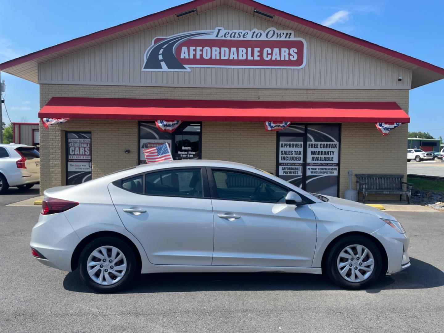 2020 Silver Hyundai Elantra (5NPD74LF1LH) with an 4-Cyl, 2.0 Liter engine, Automatic, IVT transmission, located at 8008 Warden Rd, Sherwood, AR, 72120, (501) 801-6100, 34.830078, -92.186684 - Photo#0