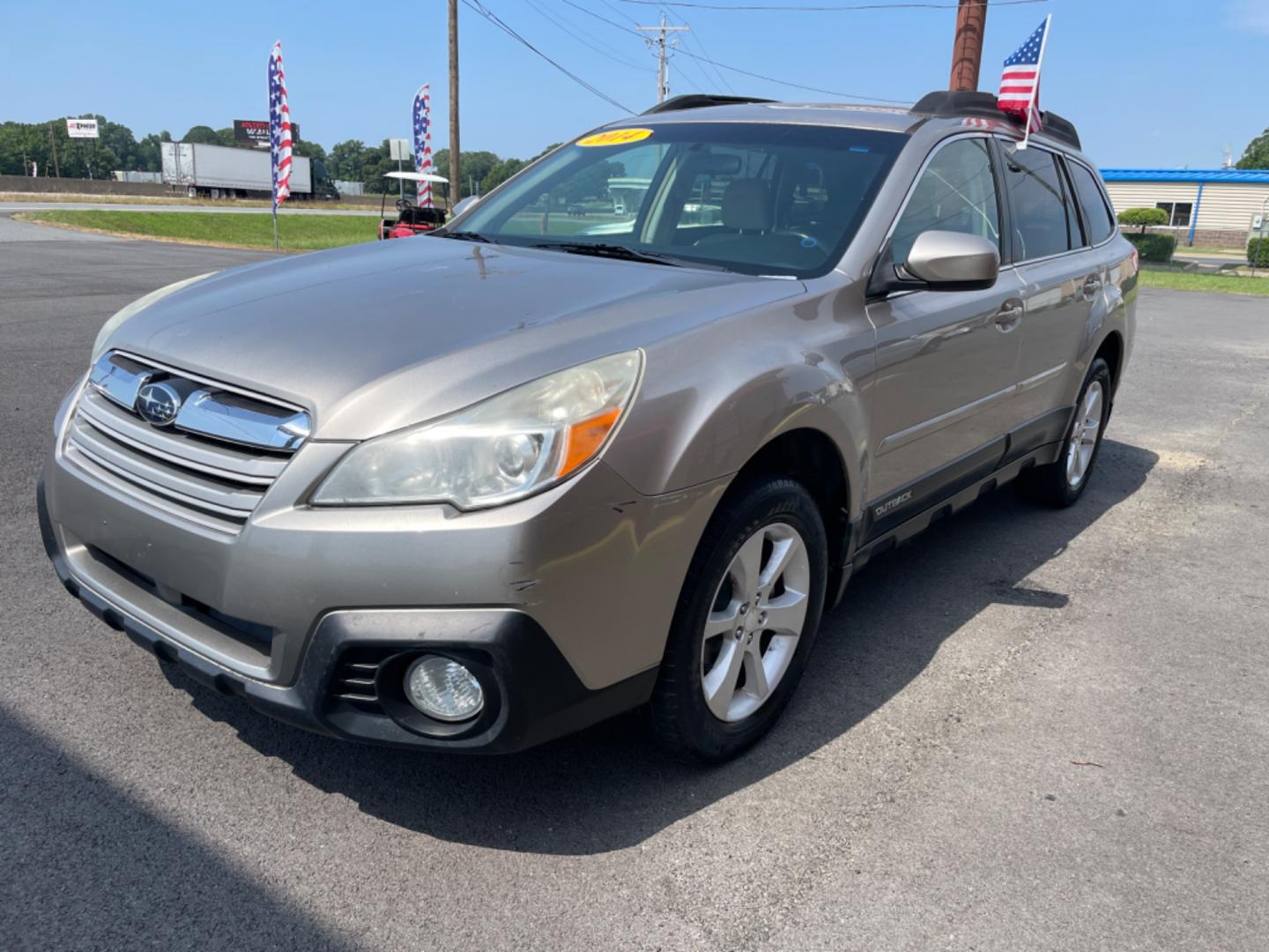 2014 Silver Subaru Outback (4S4BRCCC9E3) with an 4-Cyl, 2.5 Liter engine, Automatic, CVT w/Manual Mode transmission, located at 8008 Warden Rd, Sherwood, AR, 72120, (501) 801-6100, 34.830078, -92.186684 - Photo#3