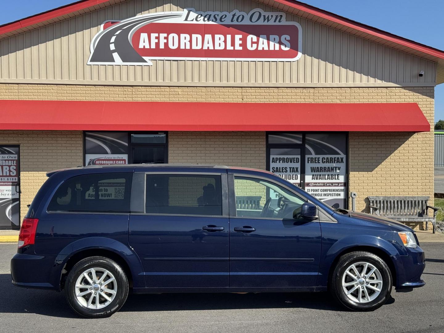 2016 Blue Dodge Grand Caravan Passenger (2C4RDGCG3GR) with an V6, Flex Fuel, 3.6 Liter engine, Automatic, 6-Spd transmission, located at 8008 Warden Rd, Sherwood, AR, 72120, (501) 801-6100, 34.830078, -92.186684 - Photo#0