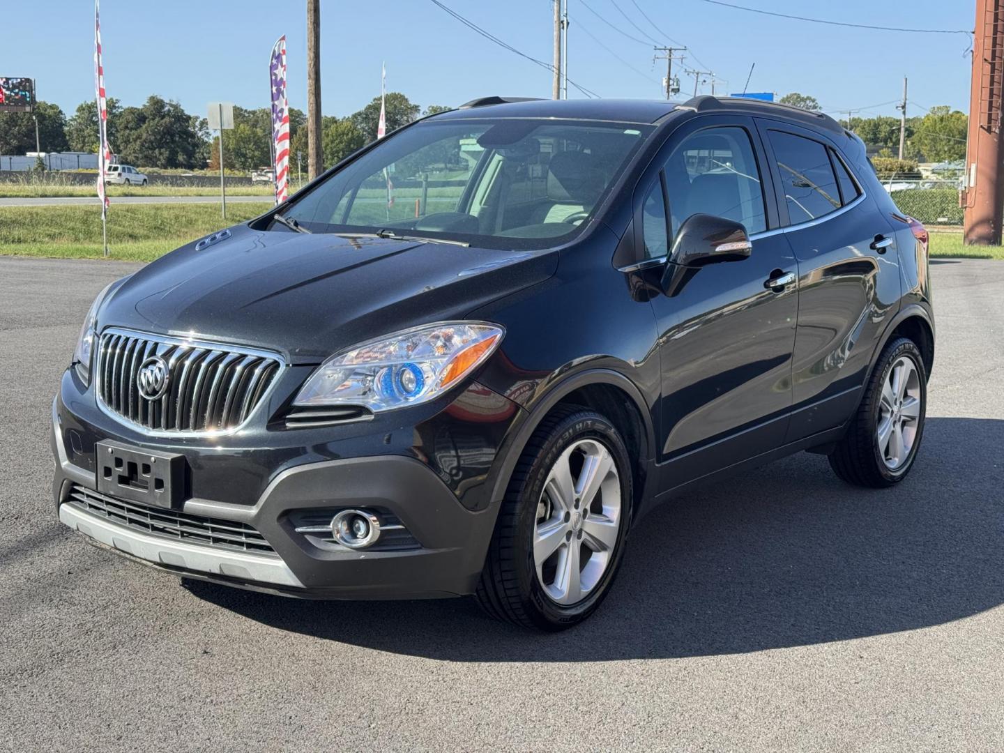 2016 Black Buick Encore (KL4CJBSB8GB) with an 4-Cyl, ECOTEC, 1.4T engine, Auto, 6-Spd OD ShftCtrl transmission, located at 8008 Warden Rd, Sherwood, AR, 72120, (501) 801-6100, 34.830078, -92.186684 - Photo#3