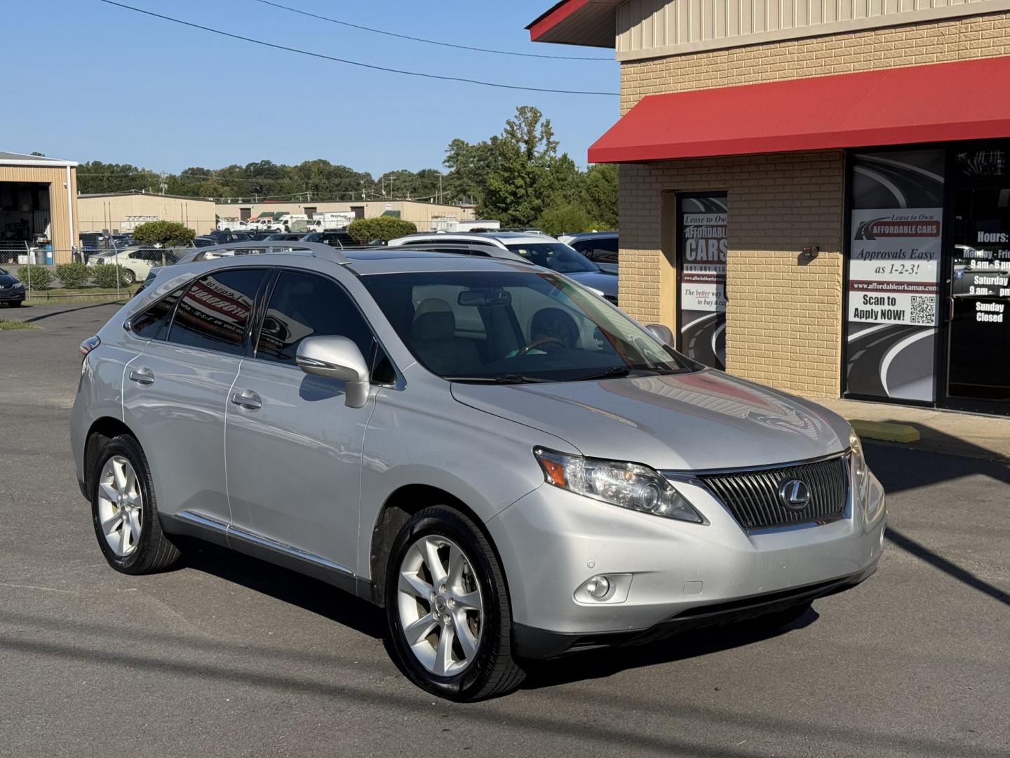 2011 Silver Lexus RX (2T2ZK1BA9BC) with an V6, 3.5 Liter engine, Automatic, 6-Spd w/Overdrive and Sequential Mode transmission, located at 8008 Warden Rd, Sherwood, AR, 72120, (501) 801-6100, 34.830078, -92.186684 - Photo#1