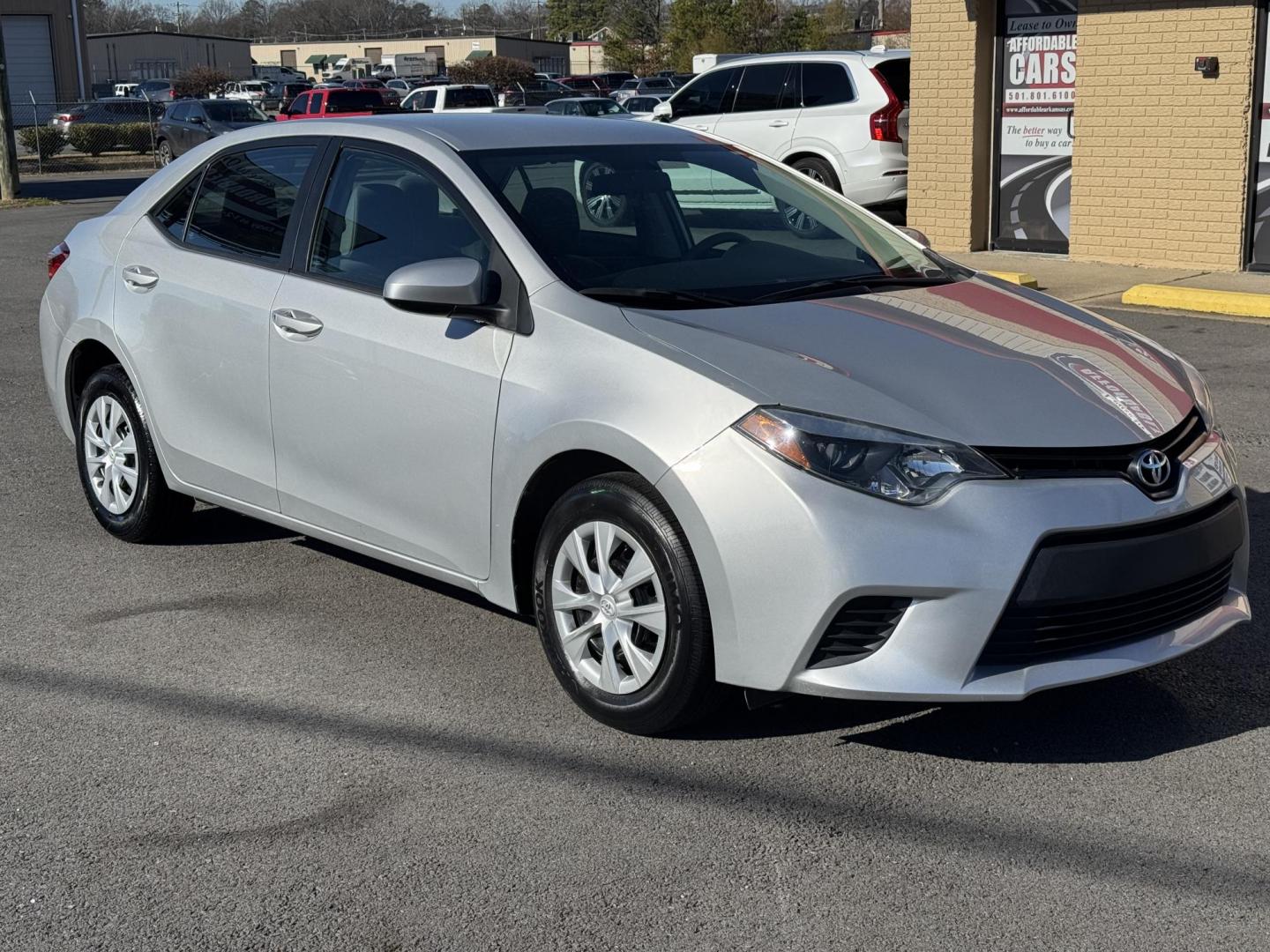 2016 Silver Toyota Corolla (5YFBURHE9GP) with an 4-Cyl, 1.8 Liter engine, Automatic, CVTi-S transmission, located at 8008 Warden Rd, Sherwood, AR, 72120, (501) 801-6100, 34.830078, -92.186684 - Photo#1