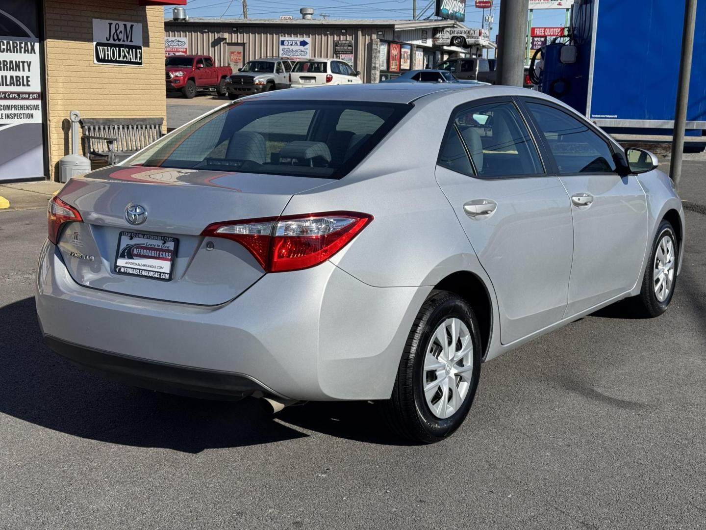 2016 Silver Toyota Corolla (5YFBURHE9GP) with an 4-Cyl, 1.8 Liter engine, Automatic, CVTi-S transmission, located at 8008 Warden Rd, Sherwood, AR, 72120, (501) 801-6100, 34.830078, -92.186684 - Photo#7