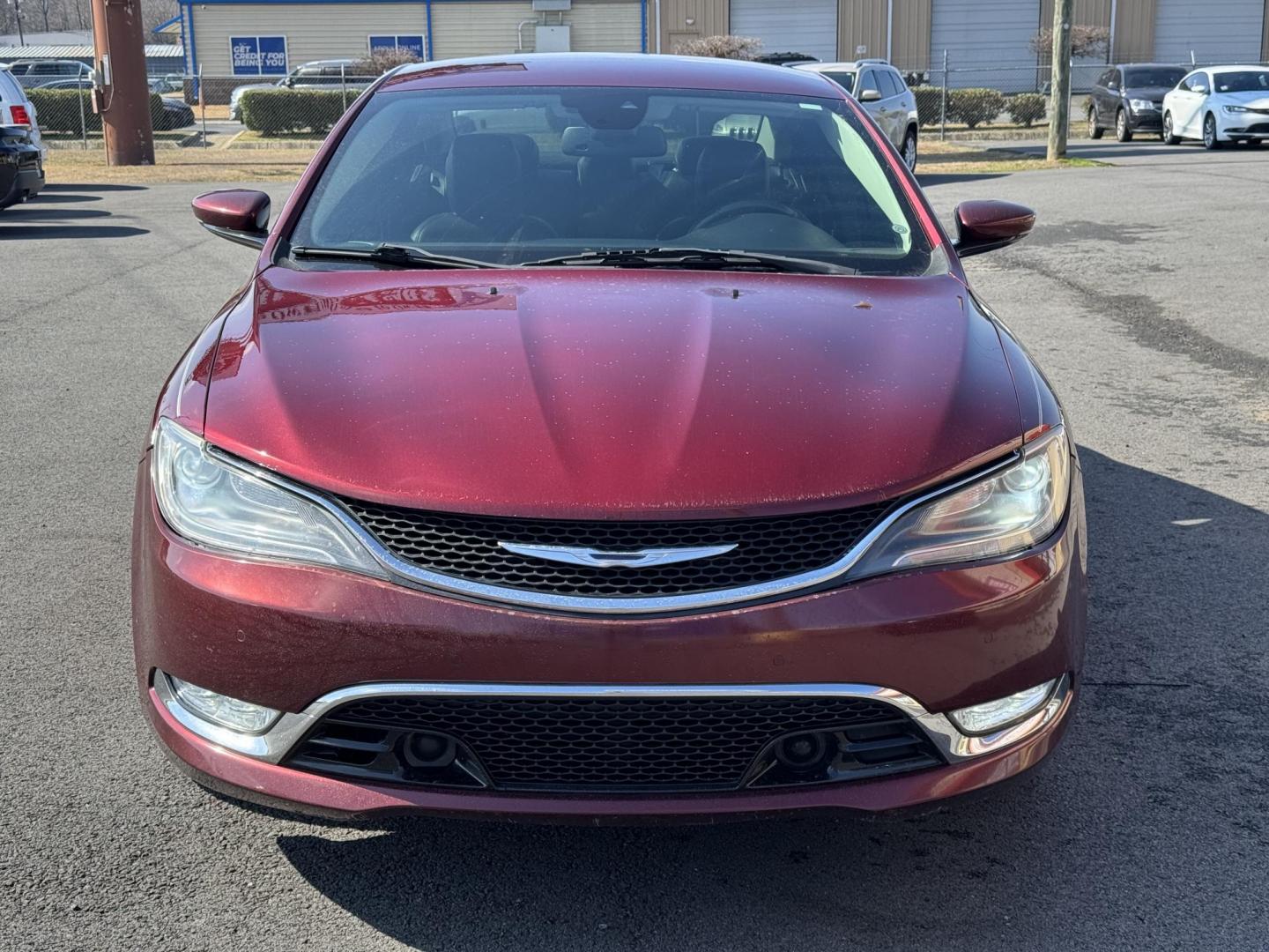 2015 Maroon Chrysler 200 (1C3CCCCG7FN) with an V6, 3.6 Liter engine, Automatic, 9-Spd transmission, located at 8008 Warden Rd, Sherwood, AR, 72120, (501) 801-6100, 34.830078, -92.186684 - Photo#2